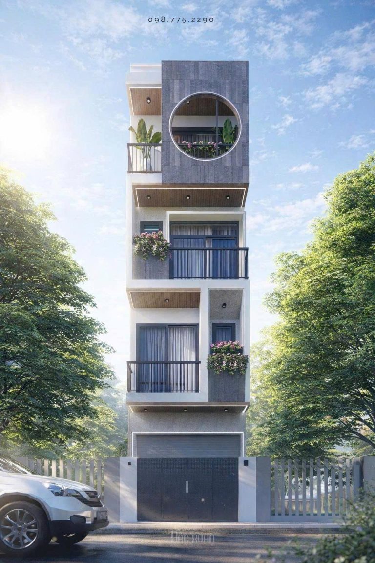 Kinh nghiệm thiết kế nhà phố hiện đại tối ưu diện tích